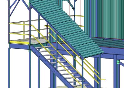 E-House covered staircase 3