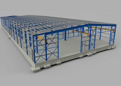 Exco expansion rendering view from open doorway