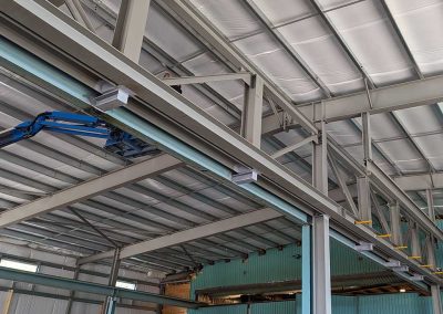 Exco inside closeup of roof