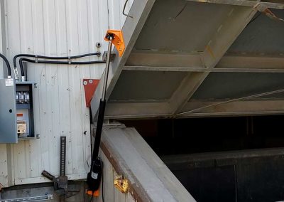Mining project Ball mill door actuators