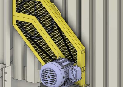 Sawmill project Kiln Fan Drive