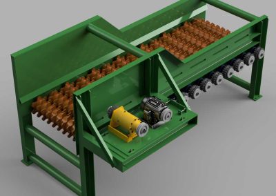Sawmill project Scalping Rolls