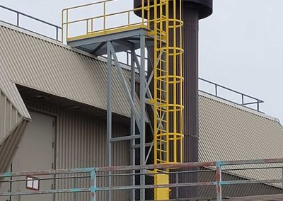 Structural project Kamloops Water Treatment Ladder